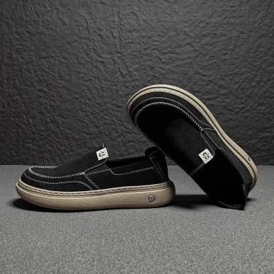 BREATHABLE  LIGHTWEIGHT THICK SOLE CASUAL SHOES GB-L109